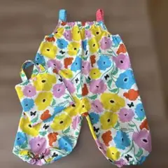 kukka hippo クッカヒッポ 花柄 プレイウェア 90 ガーデン