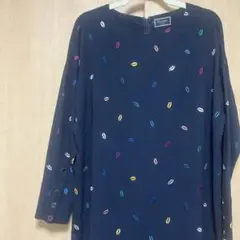 グレースコンチネンタル Diagram ダイアグラム リップ刺繍 ワンピース