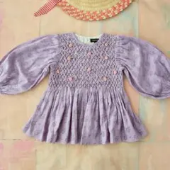 【新品】Bonjour diary Handsmock Blouse 6y