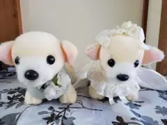 【お値下げしました‼️】ウェルカム　ドッグ　ウェディング　ぬいぐるみ