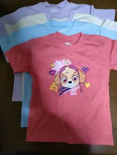 パウパトロール　Tシャツ 4枚