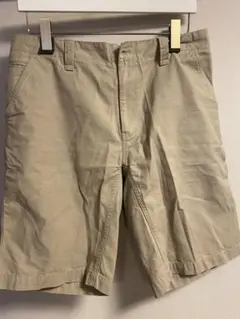 値下げ！ エーグル ベージュショートパンツ ジッパーポケット付き
