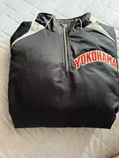 レア物　横浜高校ハーフジップジャケット