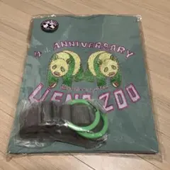 上野動物園 ミニトートバッグ パンダ シャオシャオ＆レイレイ グリーン