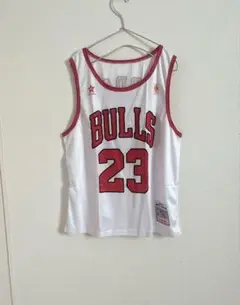 NBAユニフォームChicago Bulls Michael 白