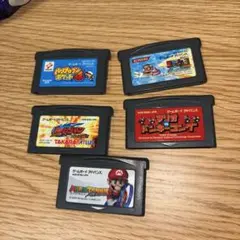 ゲームボーイアドバンス ソフト 5本セット