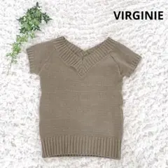 【美品】VIRGINIE　サマーニット ラメ 日本製