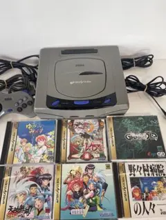 セガサターン 本体 + ゲームソフト6本セット