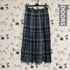 URBAN RESEARCH DOORS チェック柄プリーツスカート