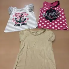 H&M他トップス 3点セット120-130㎝