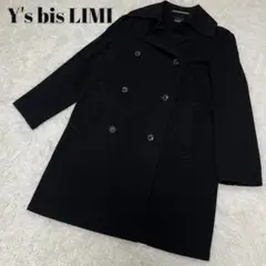 【美品】ワイズビズリミ ロングコート LIMI feu リミフゥ ヴィンテージ