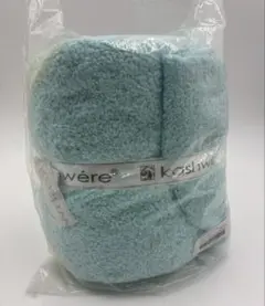 新品未使用　カシウェア ベビーブランケット Mint/Aqua 約76×76cm