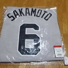 ★新品未使用★#6 坂本 勇人 ビジター用レプユニ Lサイズ
