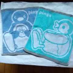 PINGUハンドタオル（ミスド）レトロ