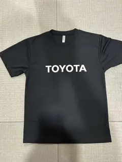 TOYOTA Tシャツ トヨタ　ビックロゴ　企業ロゴ 黒　ホワイト　L