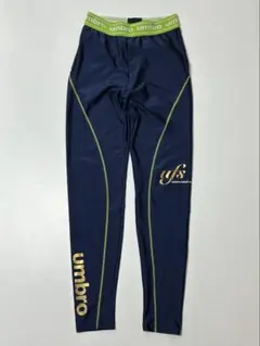 umbro インナータイツ ネイビー/グリーン　Lサイズ　UFA9165P