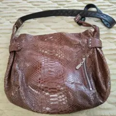 バグリオ Bag Liore オーストリッチ ハンドバッグ : なんでも
