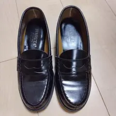 HAYUTA 黒 ローファー 23.5cm
