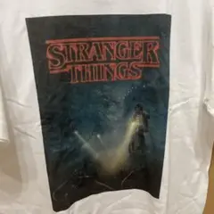 STRANGER THINGS ストレンジャーシングス　Tシャツ Ｌ　白