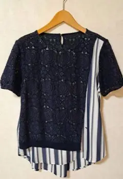QUARee クオリー 半袖ブラウス 38サイズ