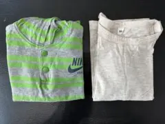 Nike フード付き パーカー70cmとロンT80cmのセット