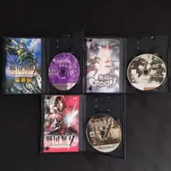 PS2 戦国無双・戦国無双 猛将伝 ＋ 無双OROCHI セット品