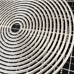 16サイズセット　円形　カッティングダイ　 丸型　丸　円　サークル　OⅤ6