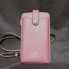 COACH スマホショルダー