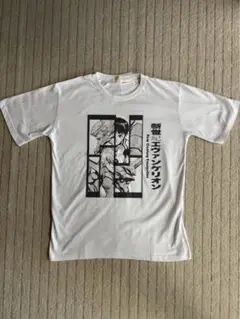 エヴァンゲリオン　プリント Tシャツ ホワイト　サイズL