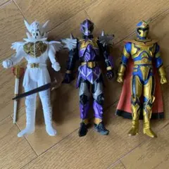 魔法戦隊マジレンジャー ソフビ フィギュア　３個