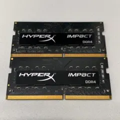 HyperX DDR4 PC4-25600 8GB メモリ2枚組