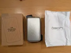 OGON/オゴンPHONE BAG＆WALLT【新品未使用】シルバー フランス製
