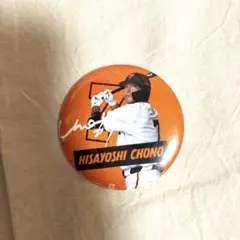 新品未使用　ジャイアンツ　長野久義　シークレット缶バッジ