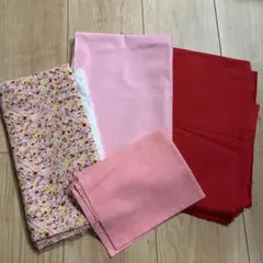 ピンク 赤 はぎれ セット
