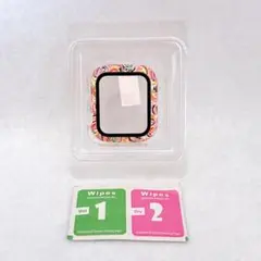 Apple Watch カバー フィルム 40mm ピンク ケース 保護