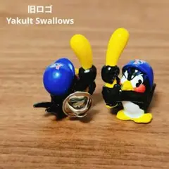 ヤクルトスワローズ　旧ロゴ　 つば九郎　ピンバッジ　レア　　希少
