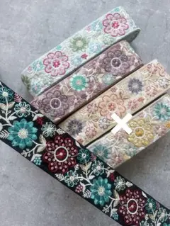 インド刺繍リボン
