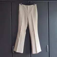ルフォワイエ パンツ スラックス タック入 ストレート