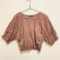 kastane トップス ブラウス ブラウン　レディース