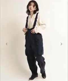 RNA-Nミリタリーサスペンダーパンツ