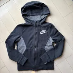 Nike ナイキ　フード　パーカー 黒　グレー　120