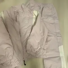 Reebok ピンク ウインドブレーカー・パンツセット