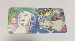 ヒロアカ原画展 コースター 波動ねじれ