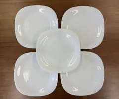 【Luminarc】リュミナルク カリーヌ ディナー皿 5枚組 フランス製 美品