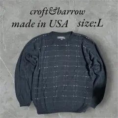croft&barrow セーター アメリカ製　USA古着