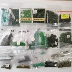 デリカビーズ グリーン系 DB27 DB373 DB327 DB426 他セット