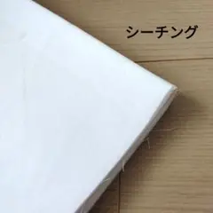 シーチング　ホワイト　はぎれ