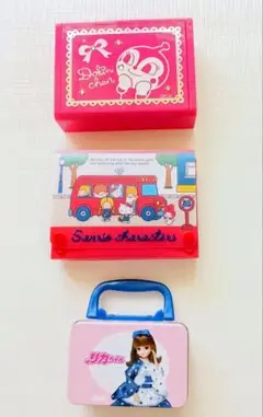 キャラクター ミニボックス3点