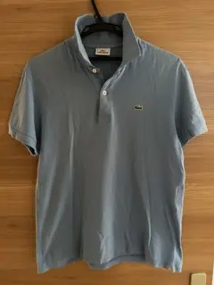 LACOSTE ライトブルーポロシャツ サイズ4