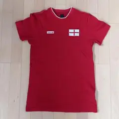 美品 adidas アディダス イングランド代表 Tシャツ トレフォイルロゴ M